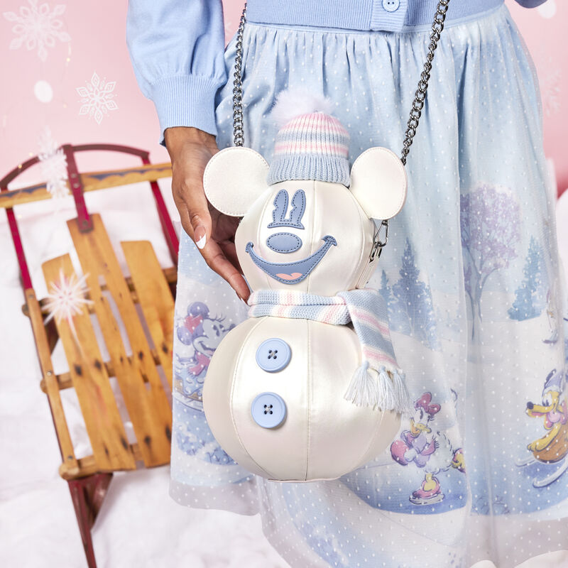 Mochila Mickey Muñeco de Nieve