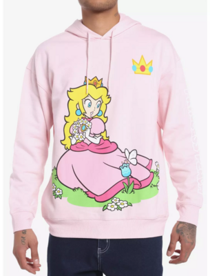 Sudadera Super Mario Princesa Peach
