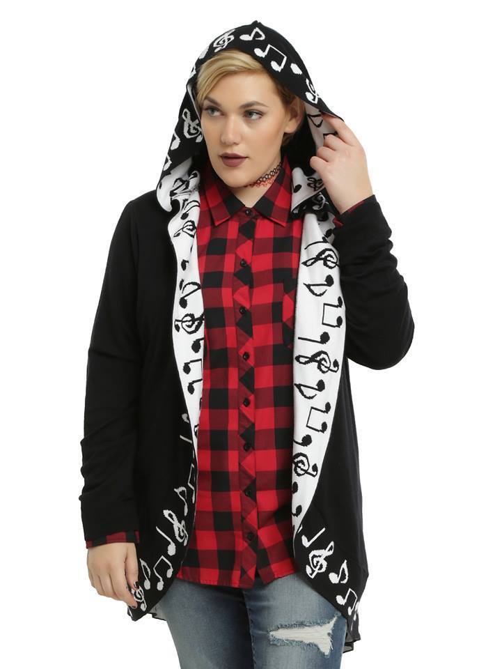 Cardigan Notas Musica