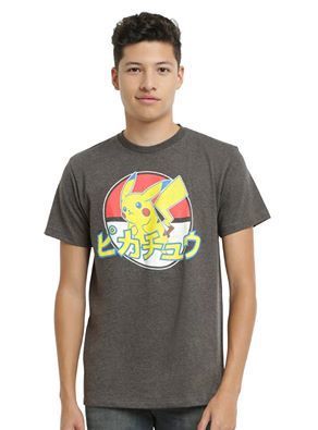 Playera Pikachu Japon