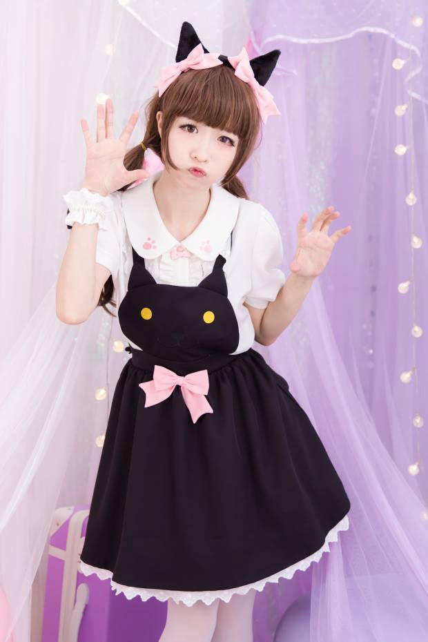 Cosplay Gatita Maid