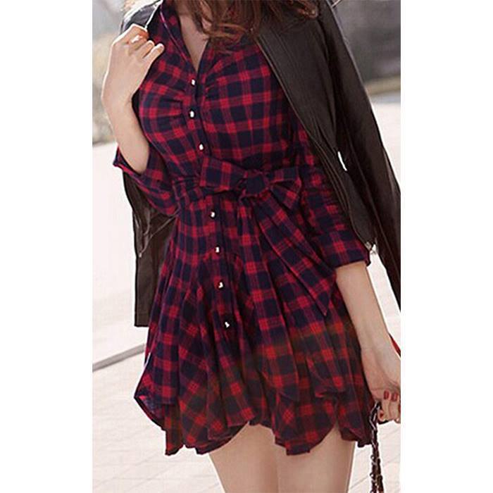 Vestido Kawaii Cuadritos