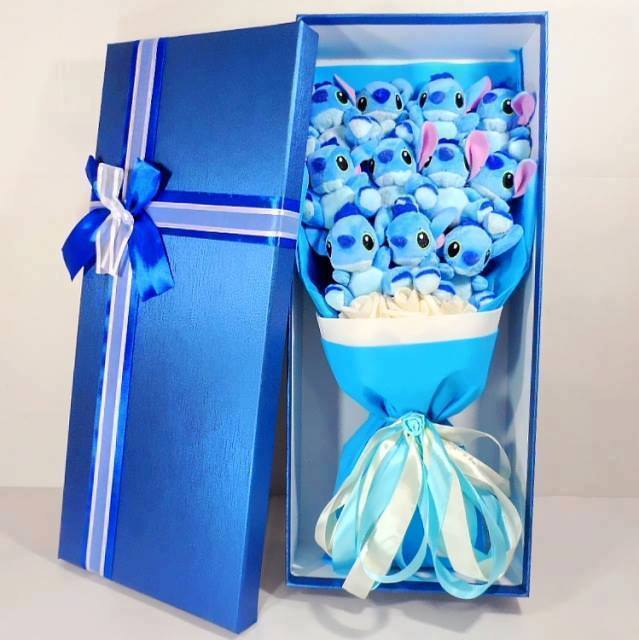 Ramo Regalo Azul lilo y stitch M01