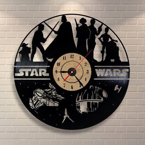 Reloj Vinil Star Wars