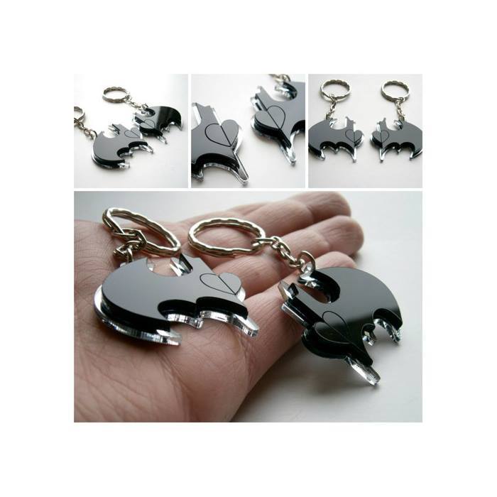 Llavero Batman Amor Amigos