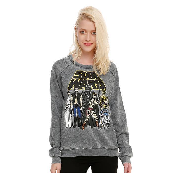 Sudadera Gris Star Wars