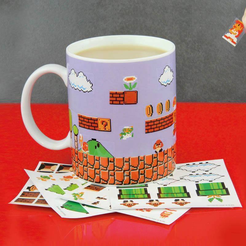 Taza Mario Pegatinas