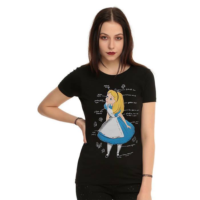 Playera Alicia Negra M2