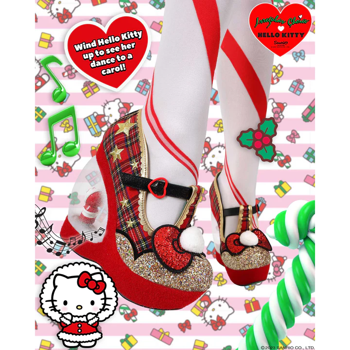 Tacones Hello Kitty Navidad 2023