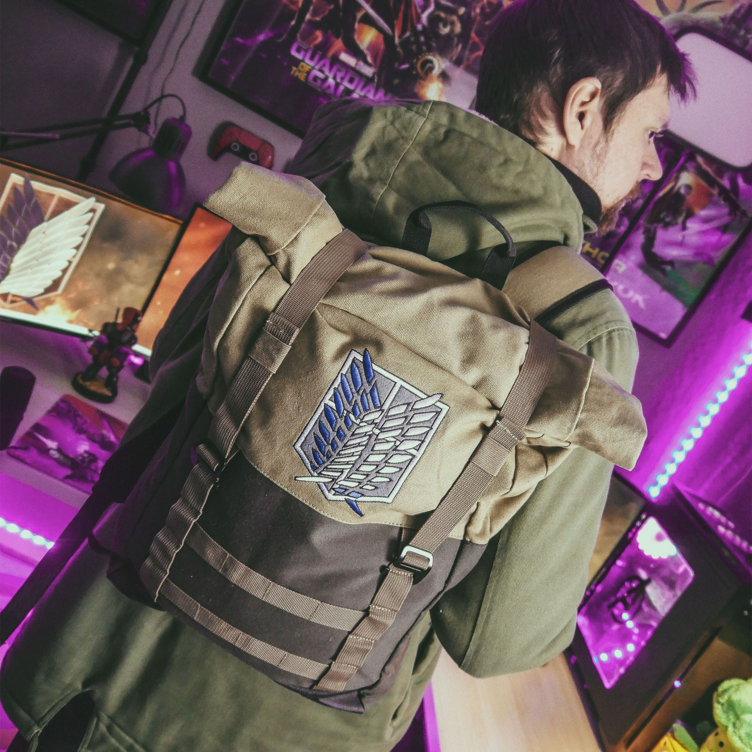 Bolsa Mochila Ataque de los Titanes