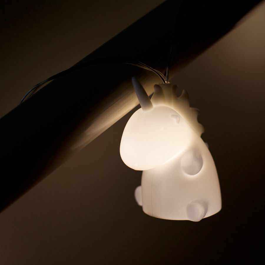 Colgante Lampara Unicornio Magico