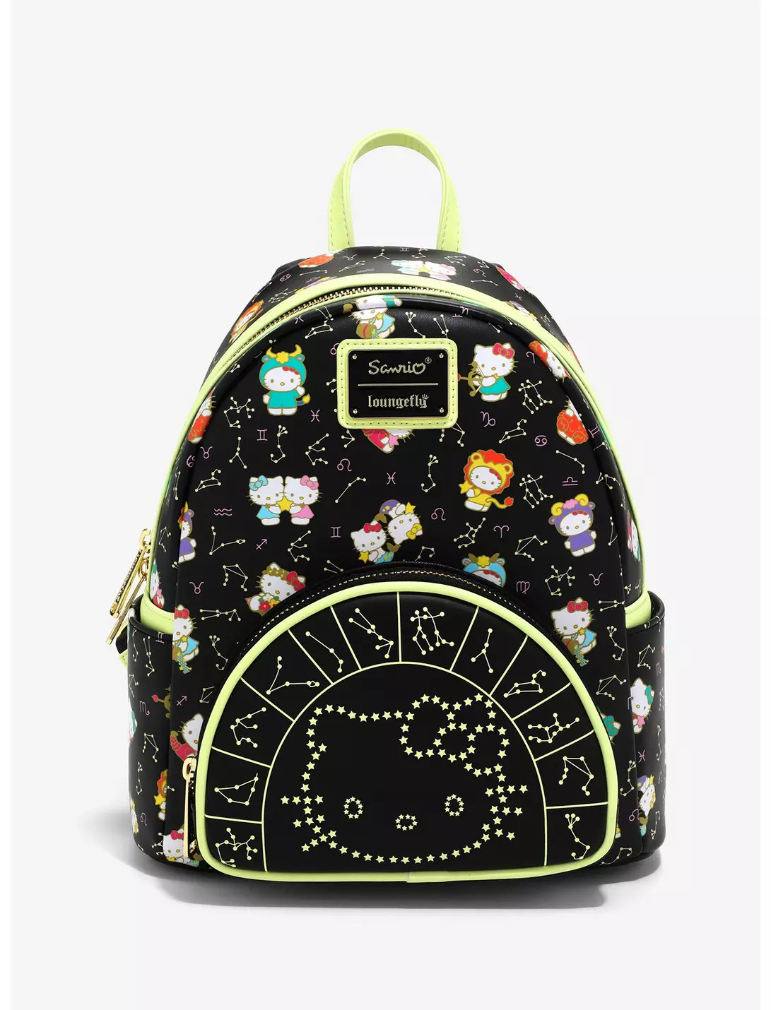 Mochila Hello Kitty Brilla Oscuridad