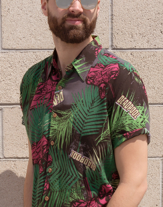 Camisa DeadPool Tropical