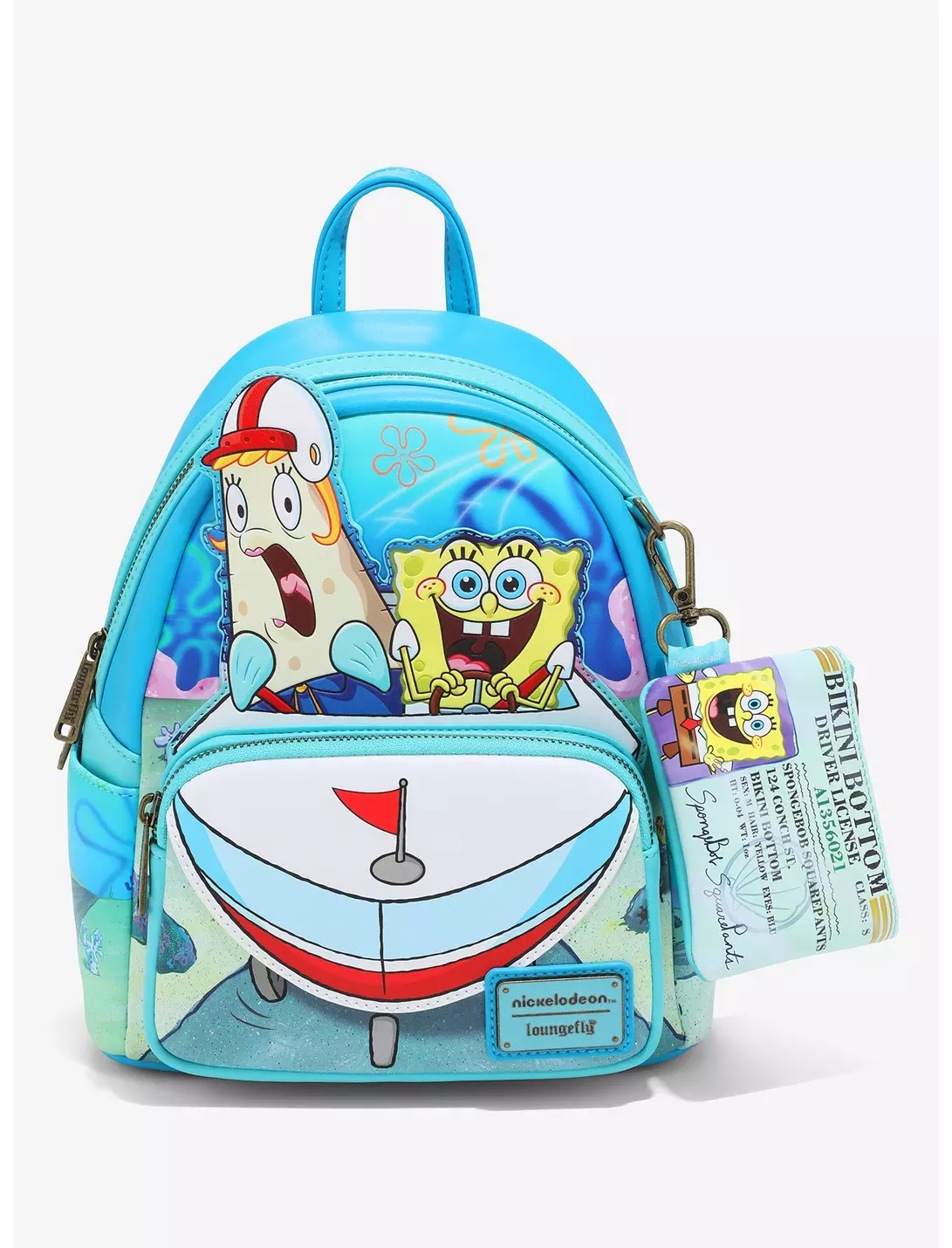 Bolsa Mochila Bob Esponja Escuela