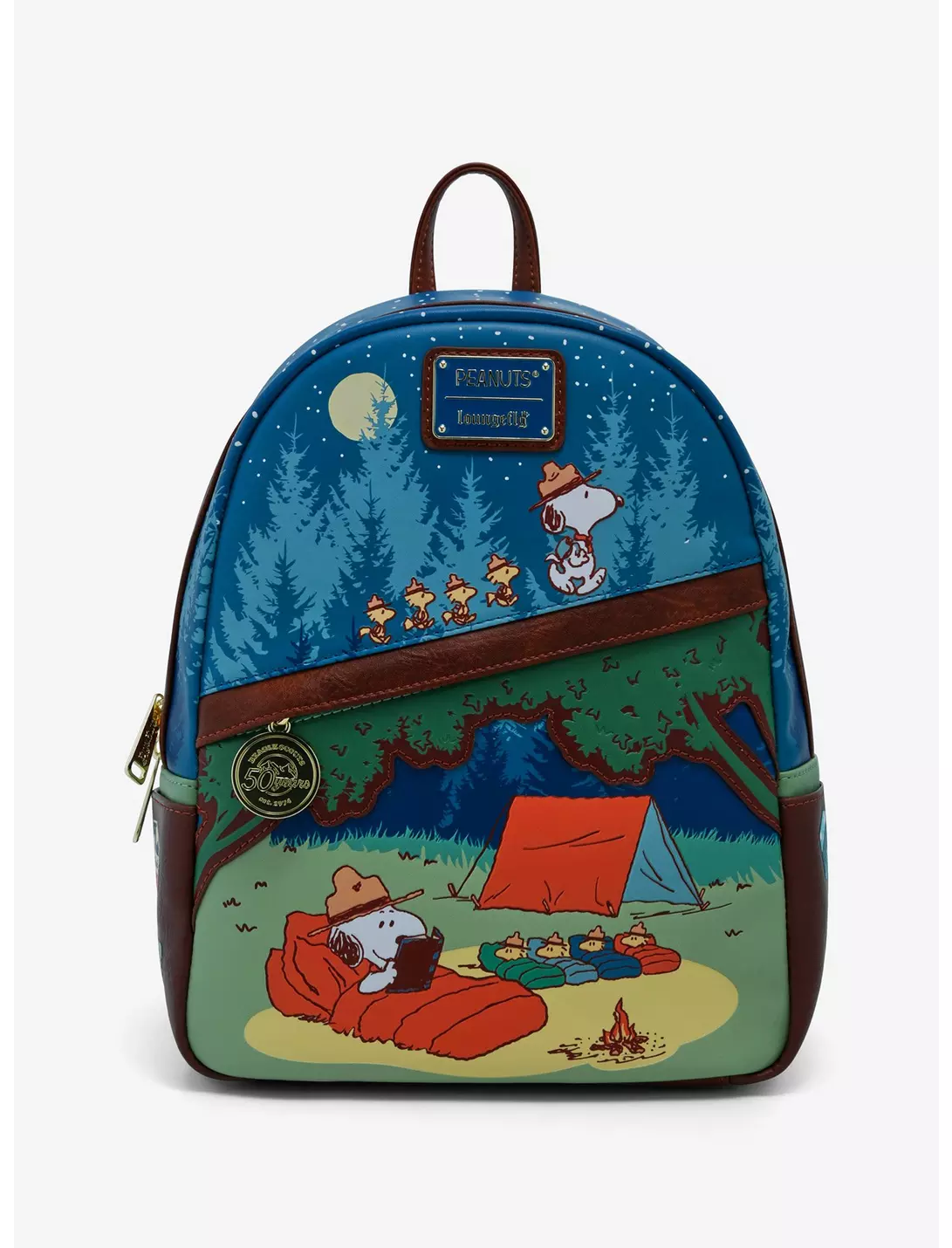 Bolsa Mochila Snoopy Campamento