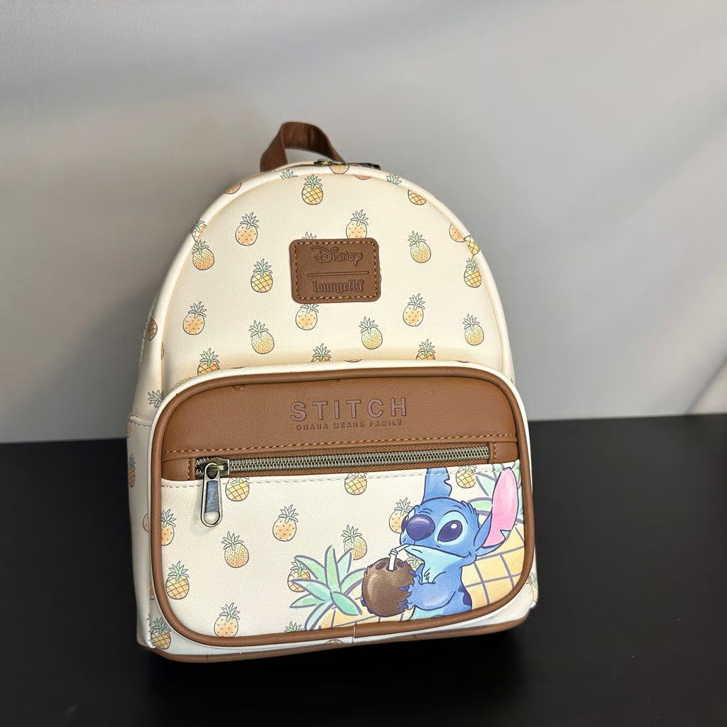 Mochila Lilo &amp; Stich Edicion Piña Exclusiva
