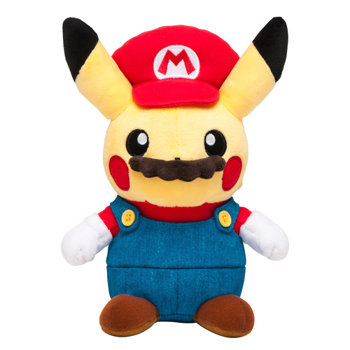Peluche Pikachu Mario