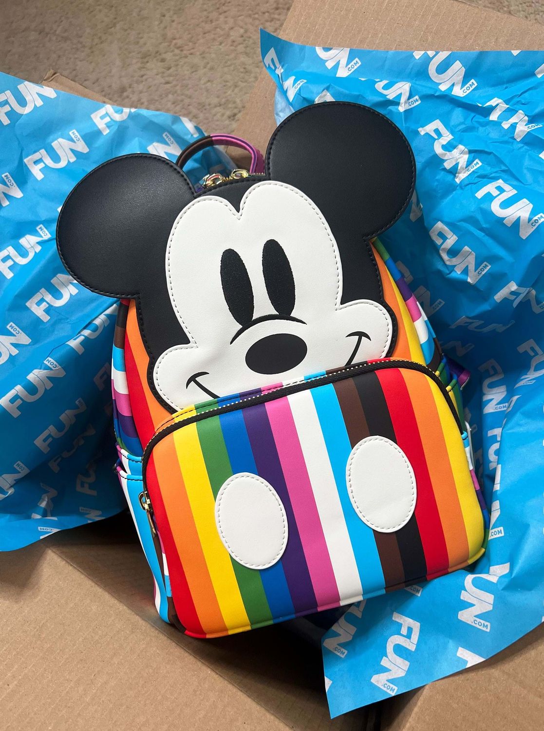 Mochila Disney Mickey Arcoiris