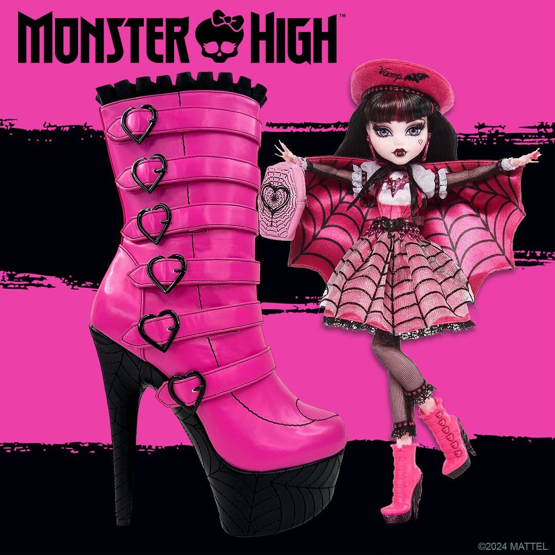 Botas Tacones Draculaura