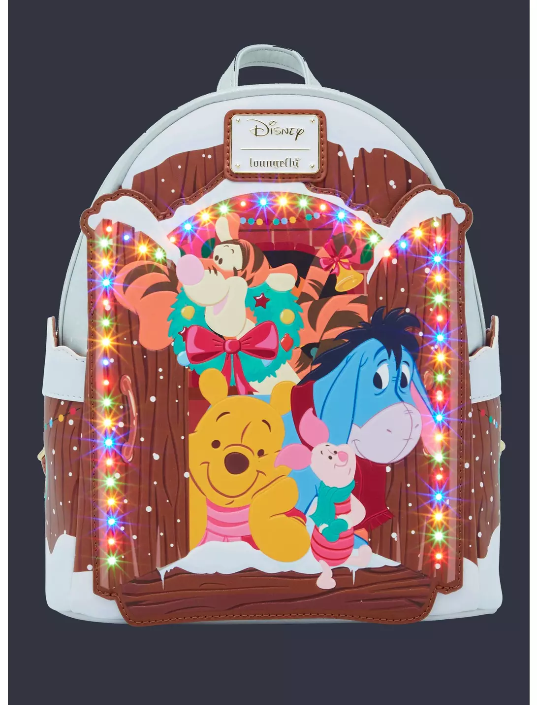 Mochila Winnie Pooh Navidad