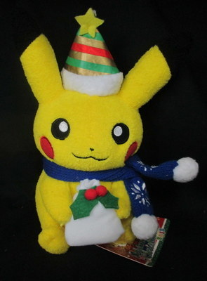 Peluche Pikachu Kawaii Navideño