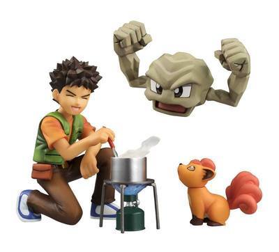 Figura Pokemon - Brock &amp; Geodude