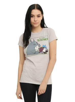 Playera Playera Totoro Gris