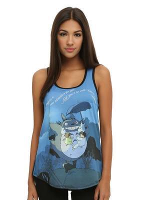 Playera Totoro Azul