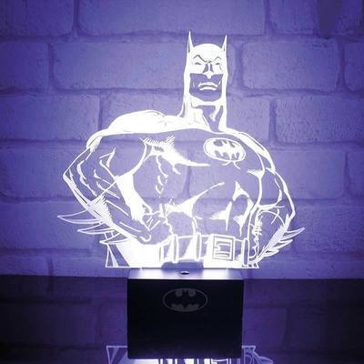 Lampara Holograma Batman