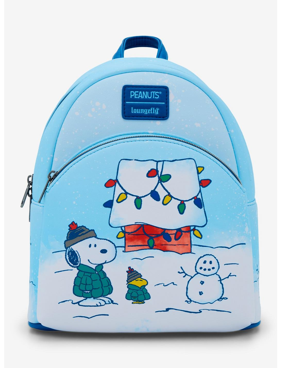 Bolsa Mochila Navidad Snoopy