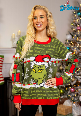 Sueter Navideño 2024 GRINCH