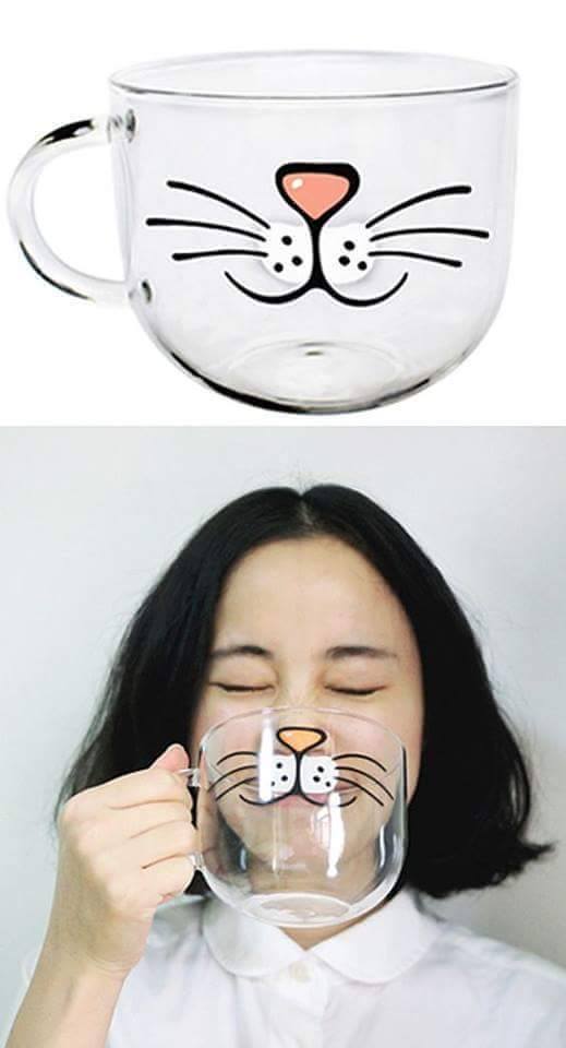 Taza Cara Gatito