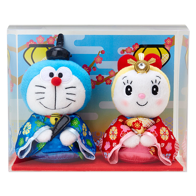 Peluches Pareja Doraemon