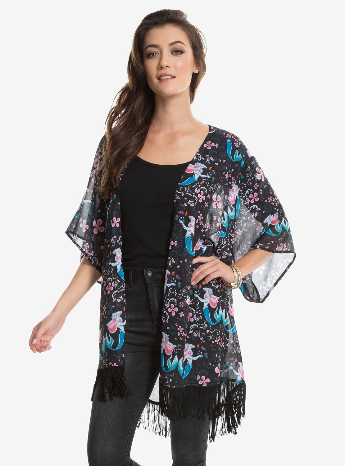 La Sirenita Top Tipo Kimono M01