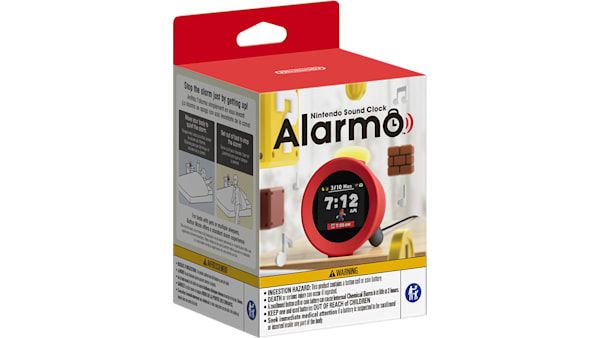 Reloj Alarmo Nintendo