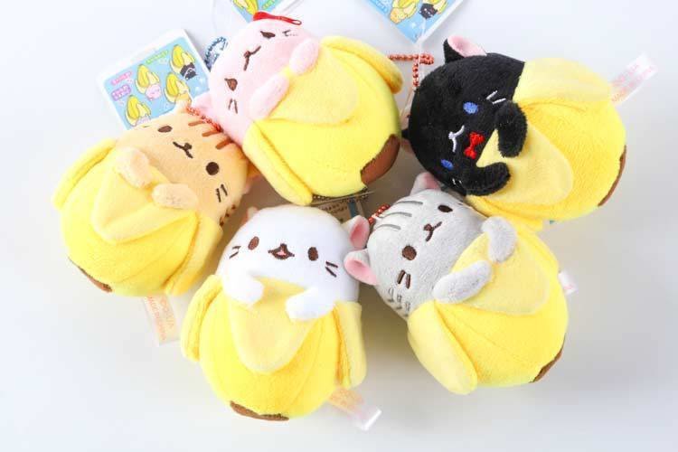 Peluches Llaveros BananaGato M03