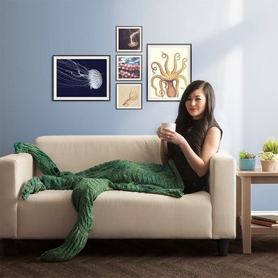 Manta Tentaculos Kawaii