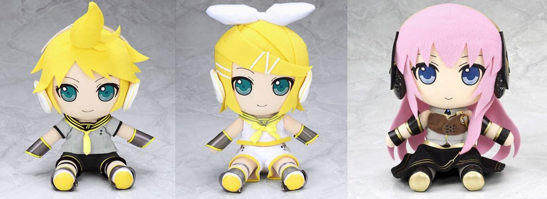 Peluche Vocaloid Modelos