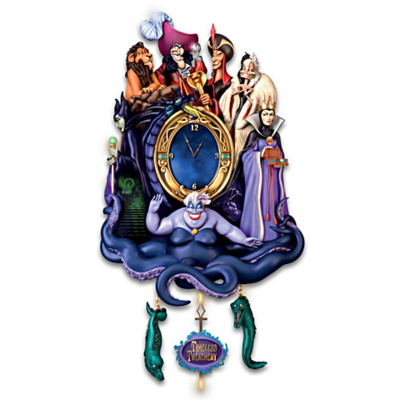 Reloj de Pared Disney Villanos