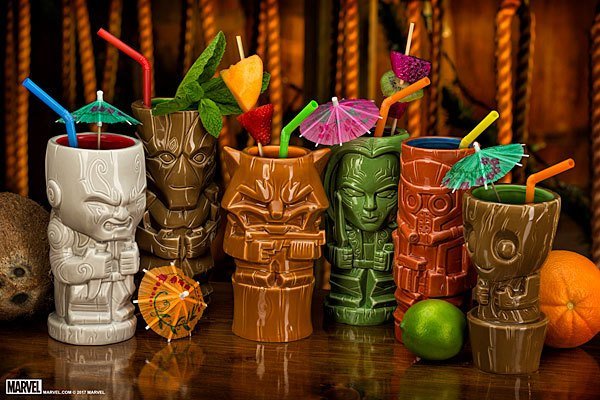 Vasos Tikis Guardianes de la Galaxia