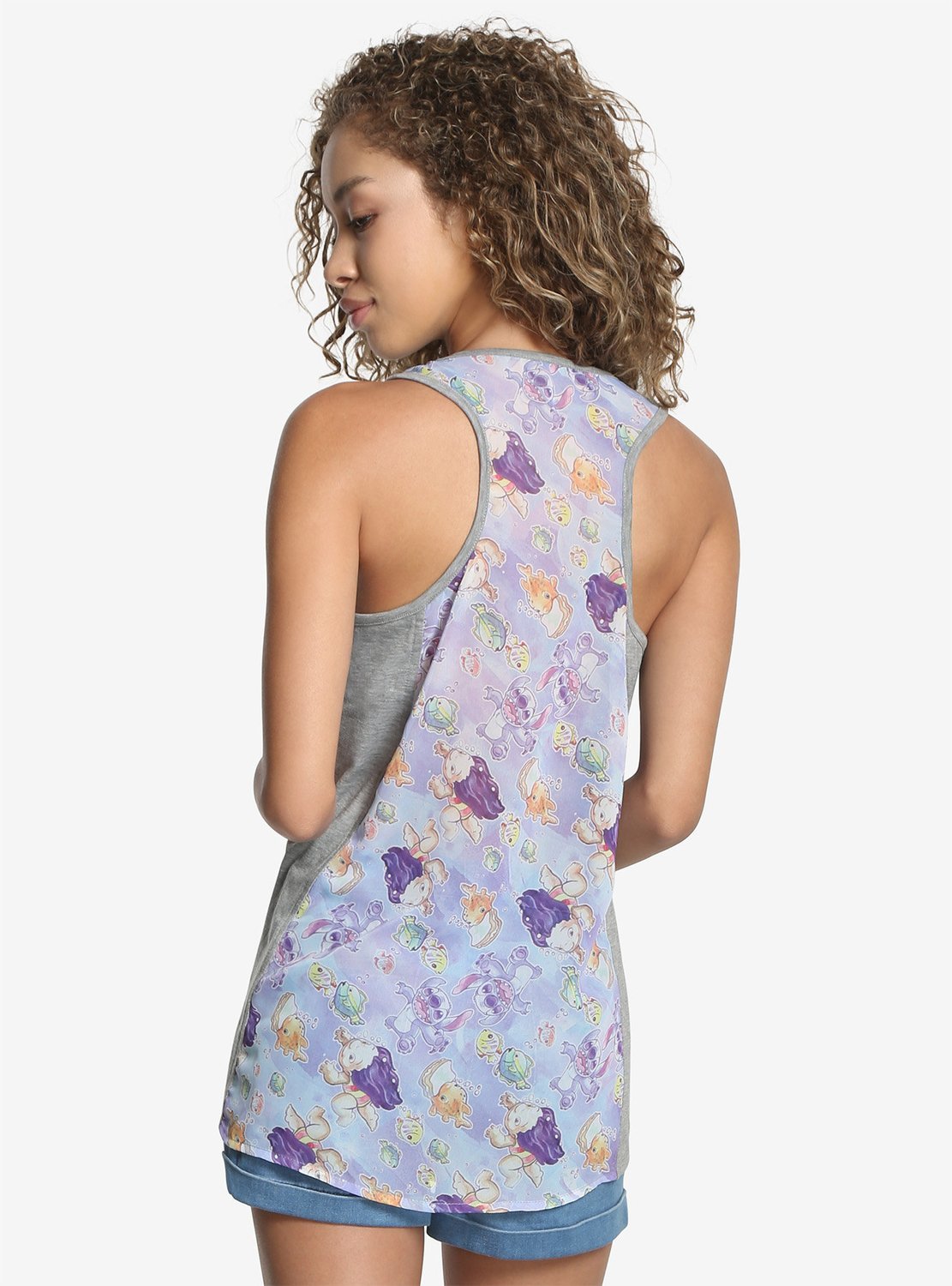 Playera Top Lilo &amp; Stitch