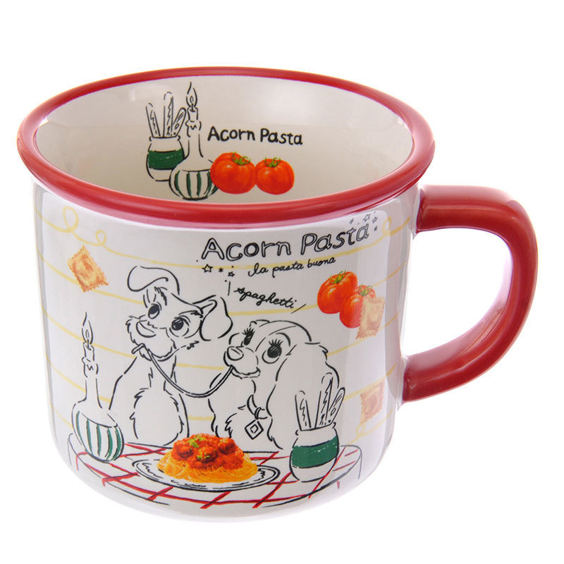 Taza La Dama y El Vagabundo