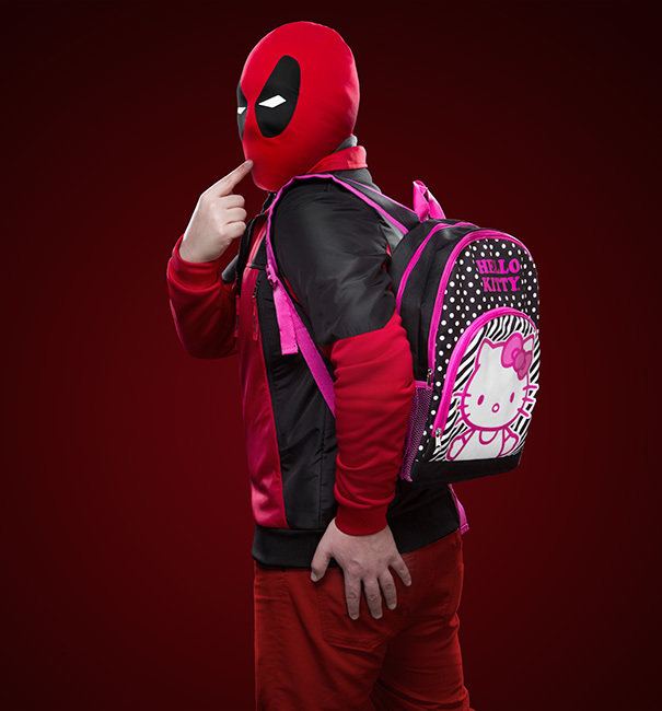 Mochila Hello Kitty DeadPool