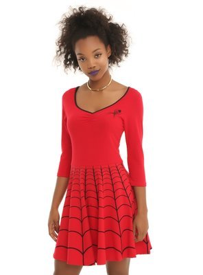 Vestido SpiderMan Rojo