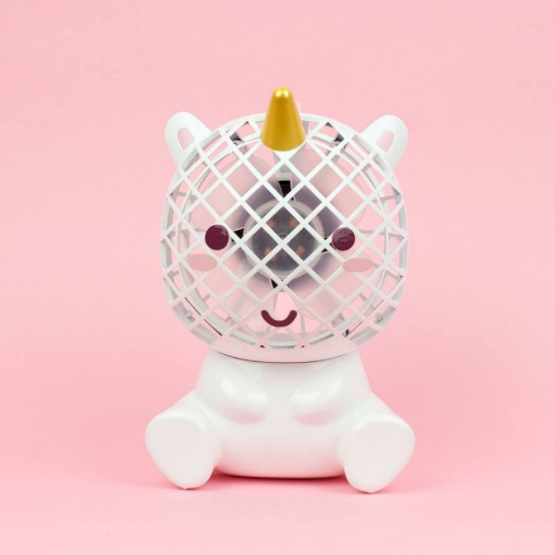 Mini Ventilador Unicornio
