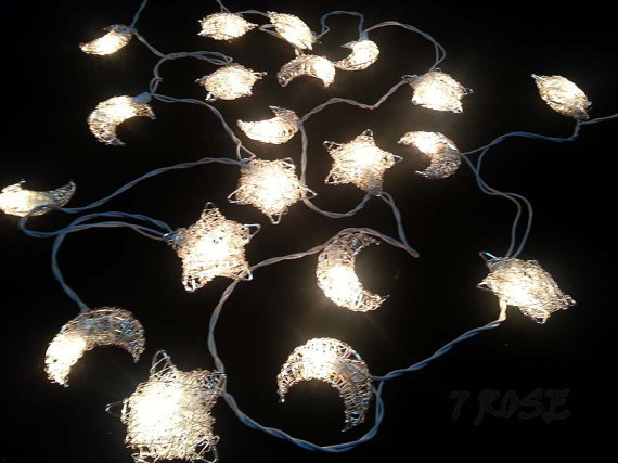 Luces Estrellitas y Luna