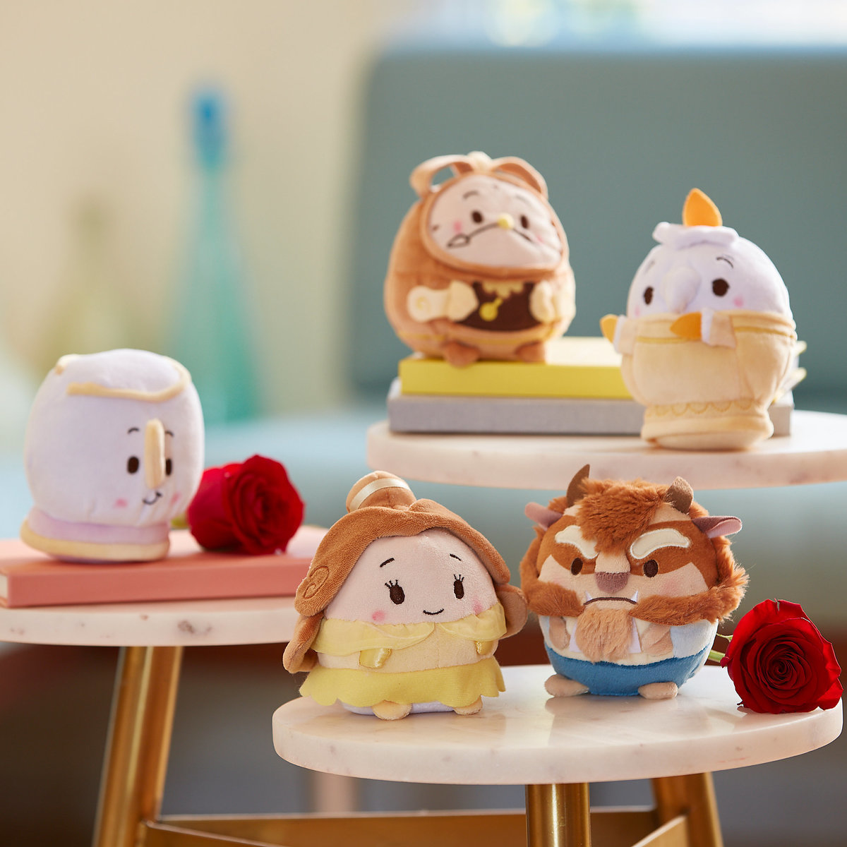 Peluches Bella y Bestia Kawaii Tsum Tsum
