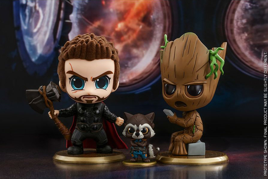 Thor Rocket y Groot