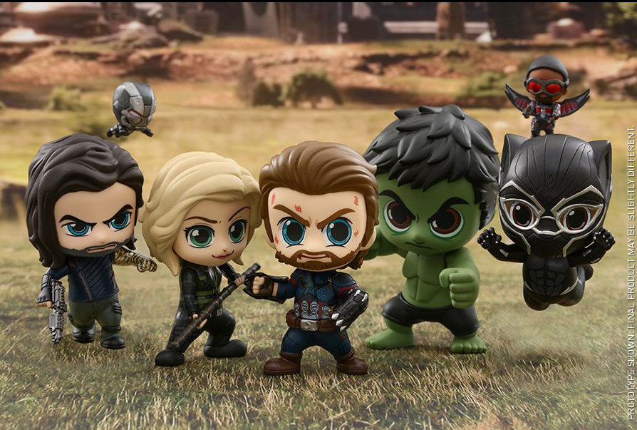 Avengers Figuras Kawaii