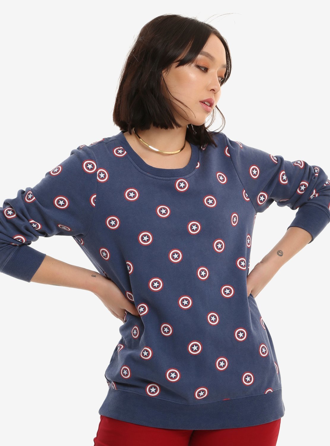 Sudadera Capitan America L08